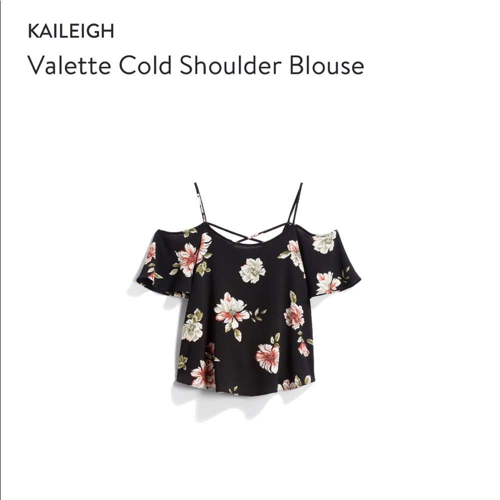 Stitchfix Kaileigh Valette Cold Shoulder Blouse